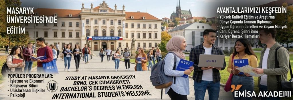 Masaryk Üniversitesi'nde Lisans Eğitimi