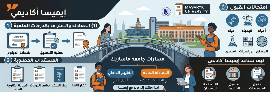 شروط القبول في جامعة ماساريك