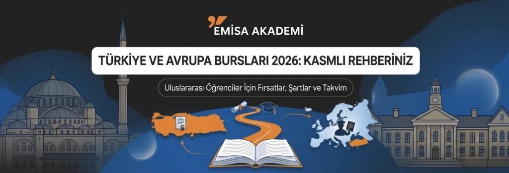 2026 Türkiye ve Avrupa üniversite bursları rehberi ve uluslararası öğrenci başvuru şartları