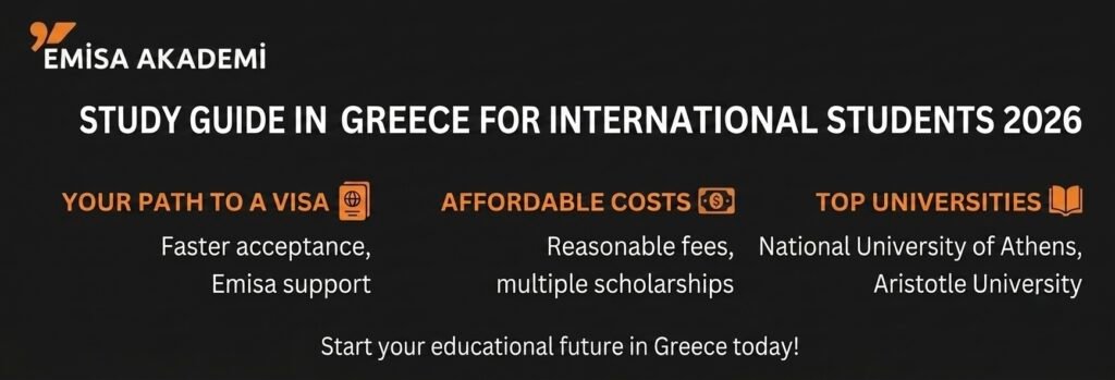 Study in Greece for international students 2026 guide - Emisa Academy (Emisa Akademi)
